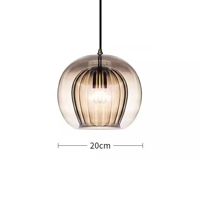 Suspension élégante en verre | Style contemporain