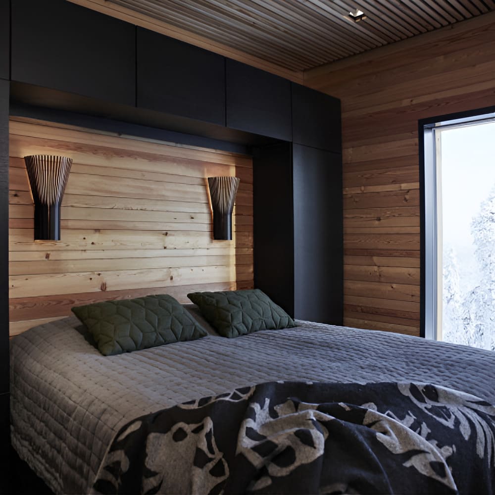 Applique murale en bois scandinave |  Balinaise