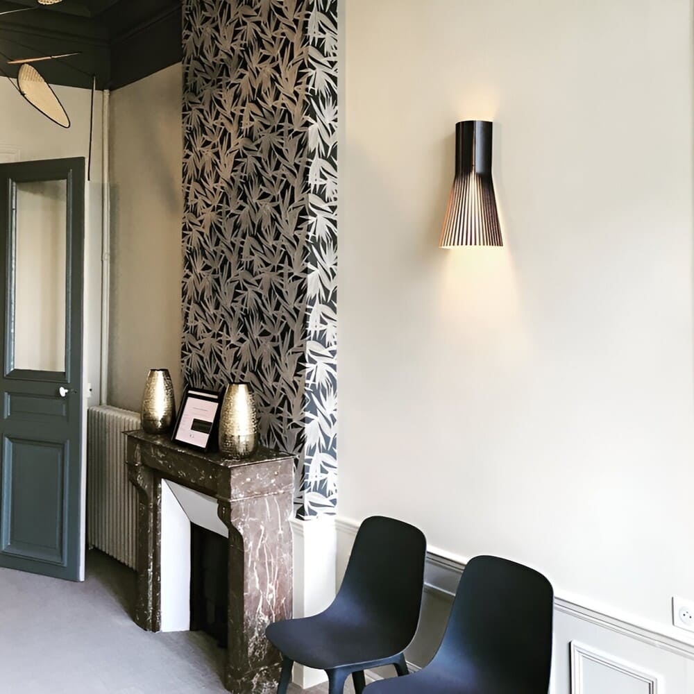 Applique murale en bois scandinave |  Balinaise