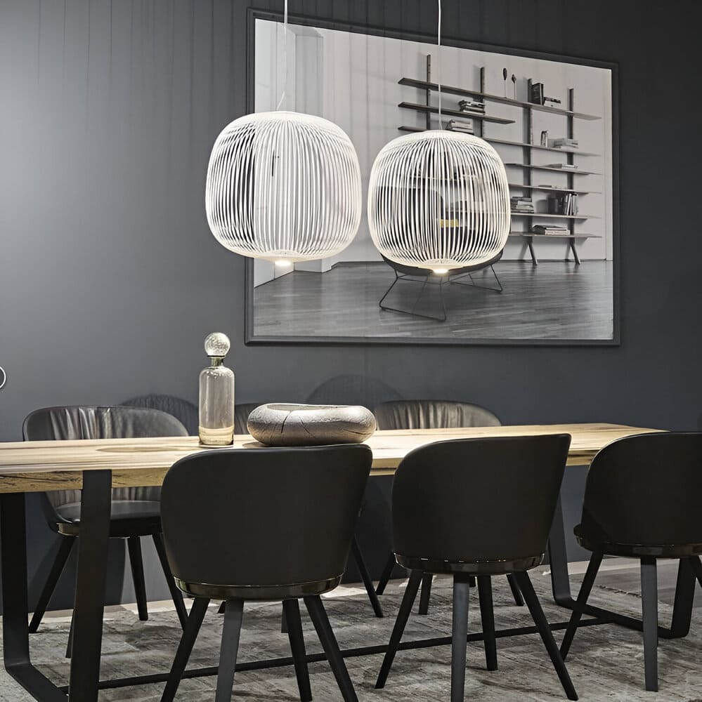 Suspension élégante et aérienne | Style contemporain