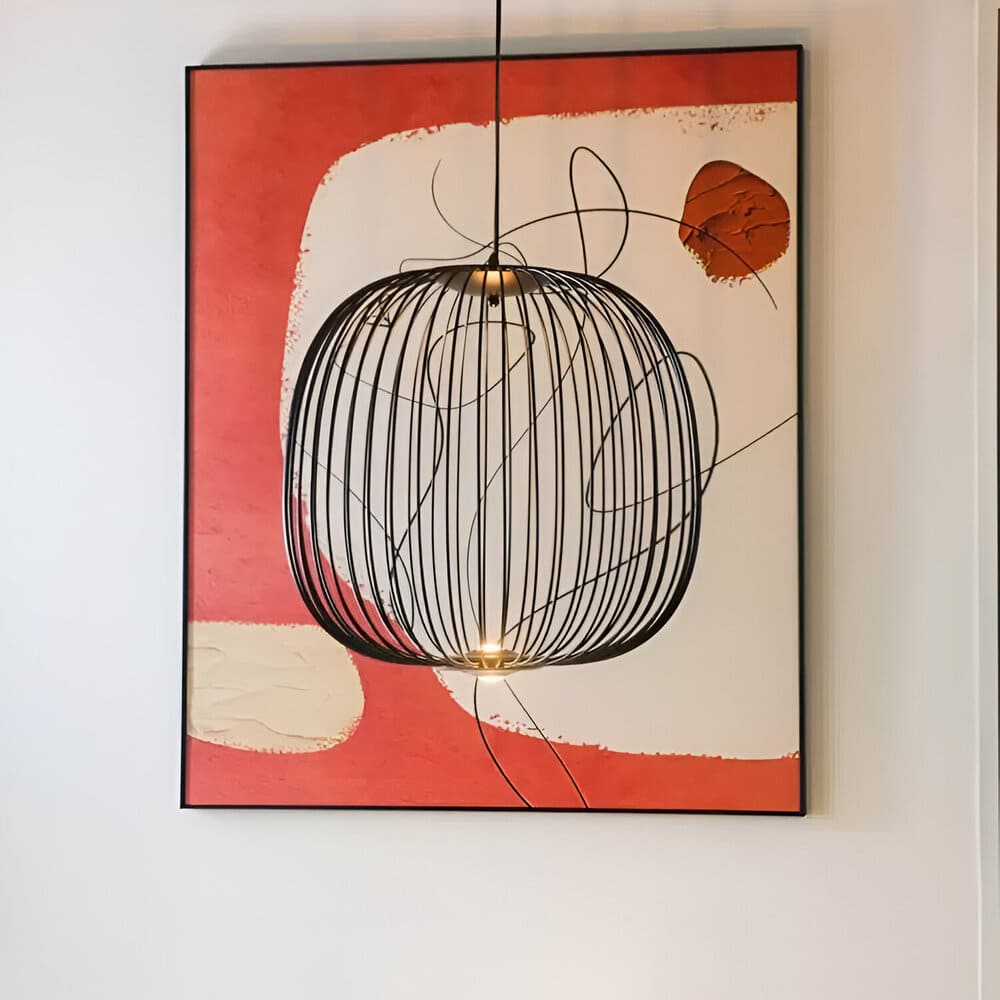 Suspension élégante et aérienne | Style contemporain