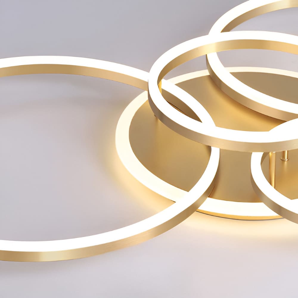 Plafonnier LED Dimmable | Cercles design