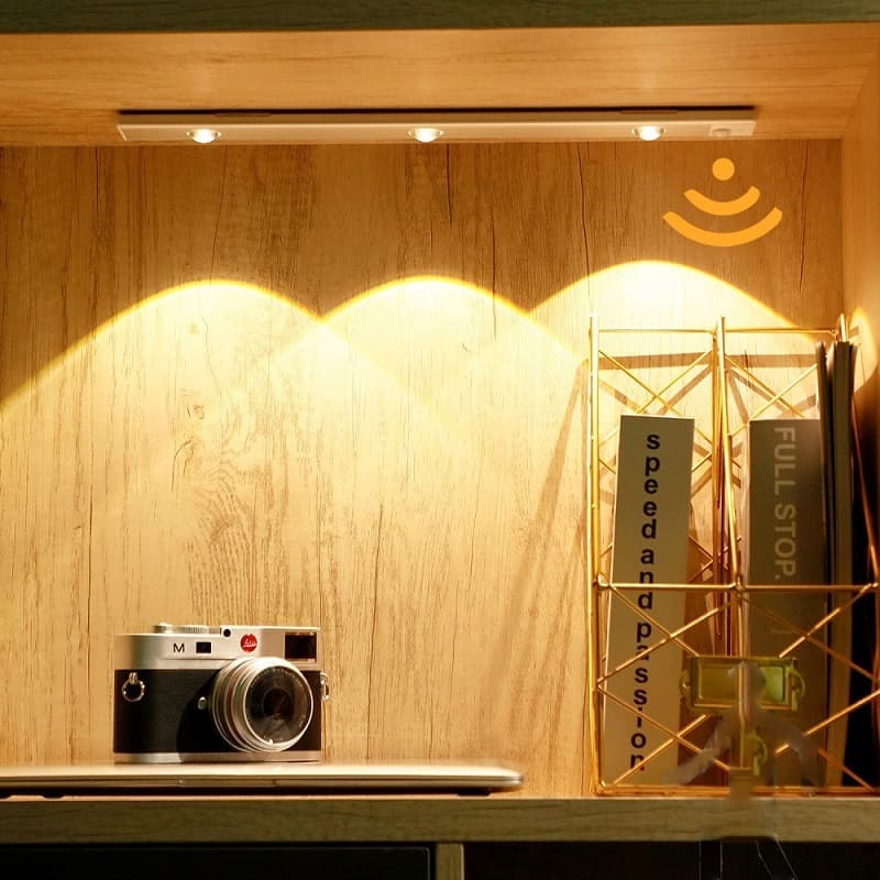 Lampe LED sans fil | Réglette détecteur de mouvement