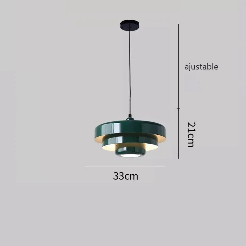Suspension colorée design | Style rétro vintage