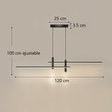 Lustre spots au design minimaliste et moderne