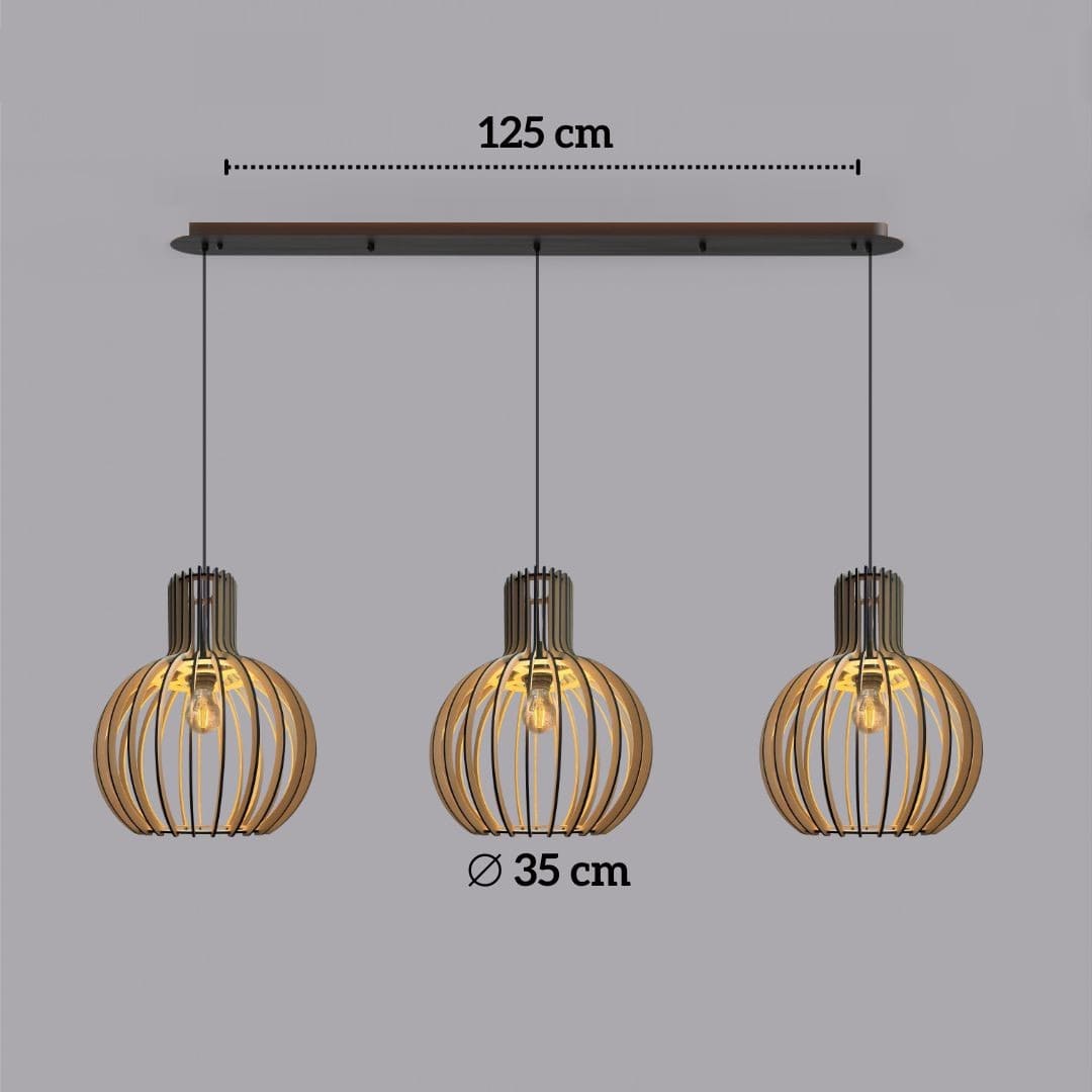 Suspension en bois scandinave |  Woody