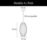 Suspension au design aérien | Style Japandi