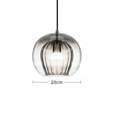 Suspension élégante en verre | Style contemporain
