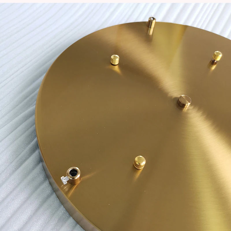 Socle de plafond circulaire pour suspensions multiples