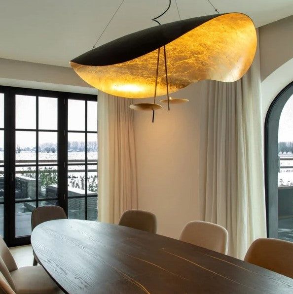 Suspension élégante dorée | Style contemporain