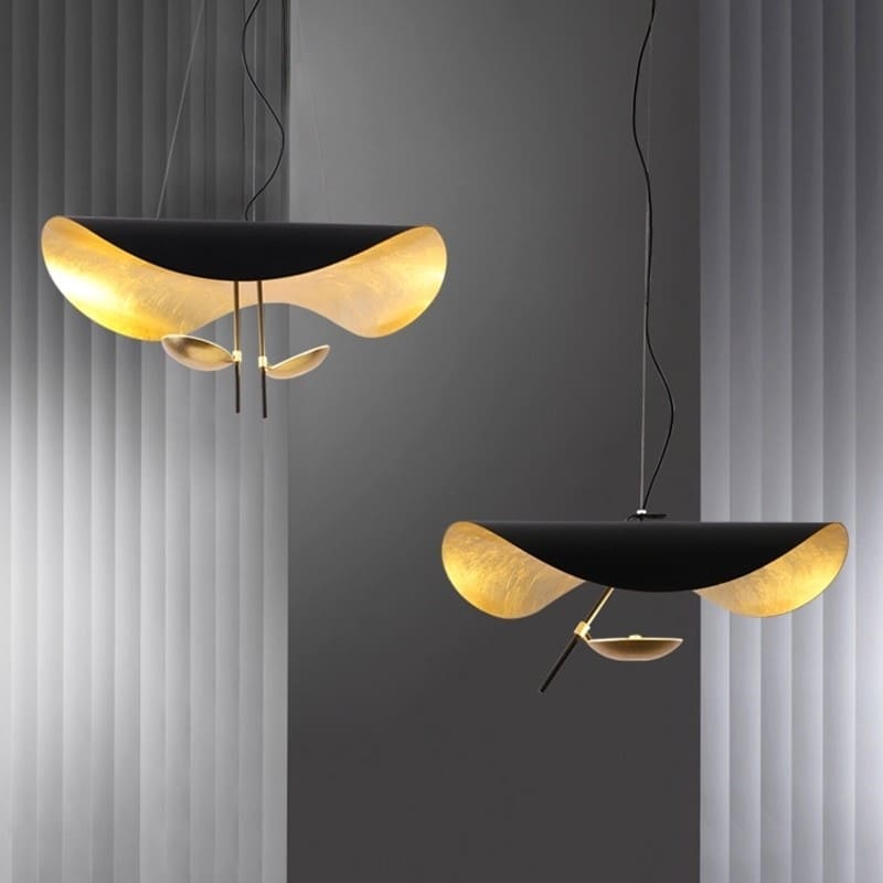 Suspension élégante dorée | Style contemporain