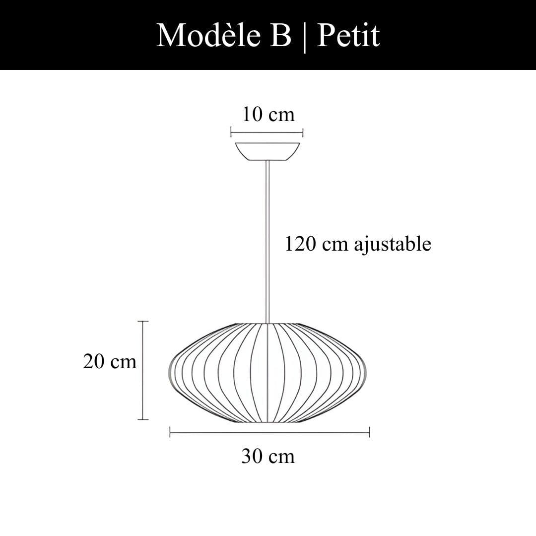 Suspension au design aérien | Style Japandi