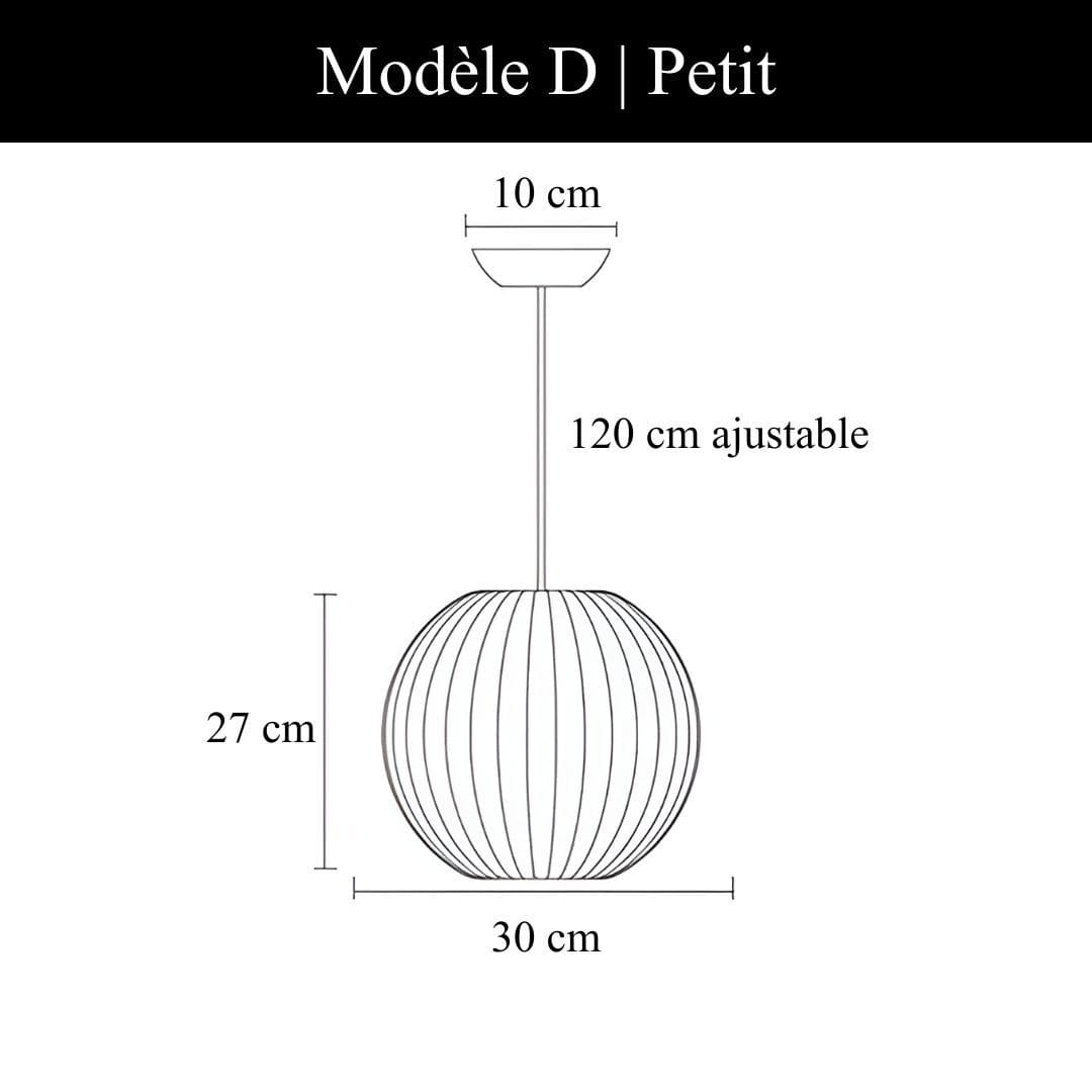 Suspension au design aérien | Style Japandi