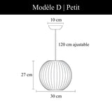 Suspension au design aérien | Style Japandi