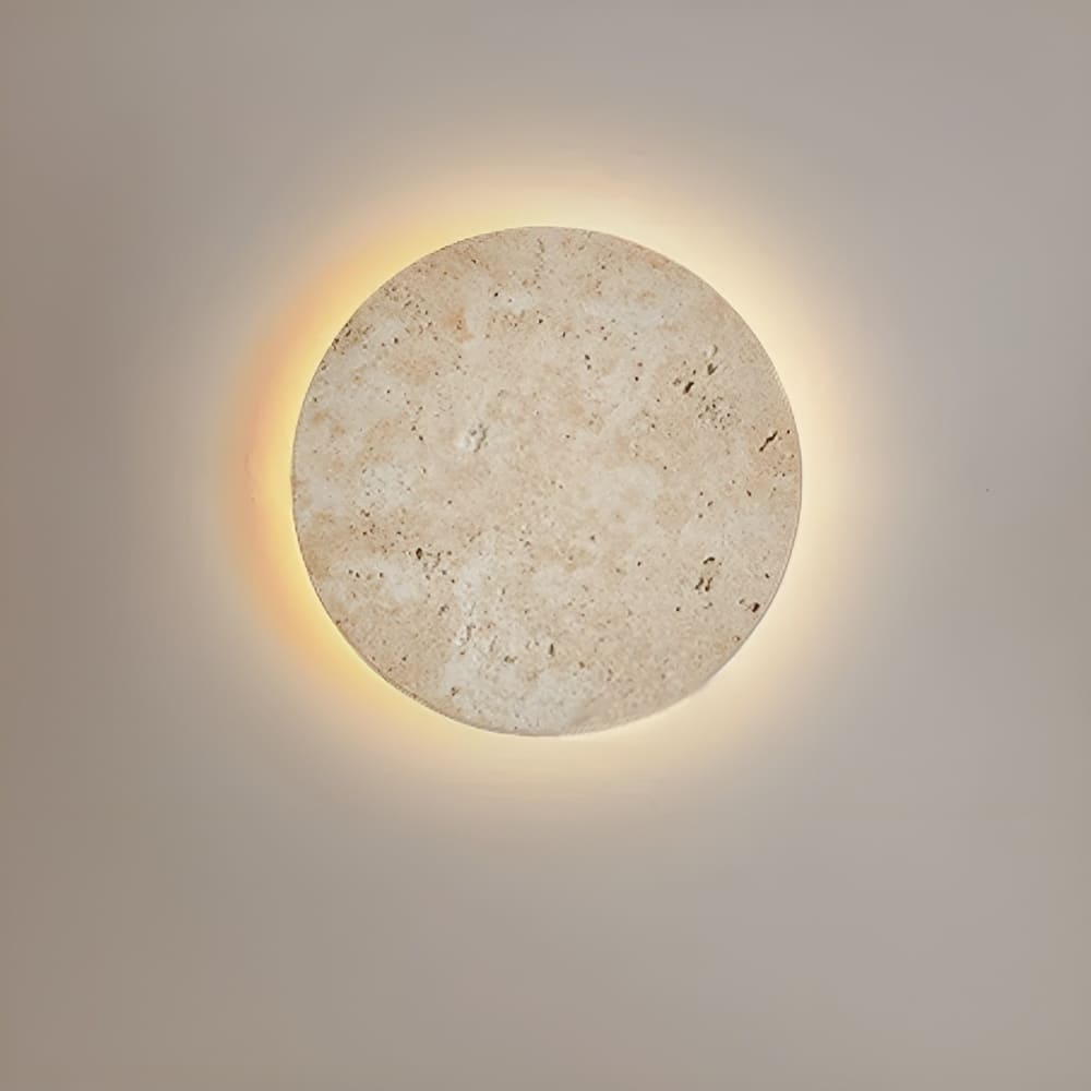 Applique murale élégante pierre naturelle | Style wabi sabi