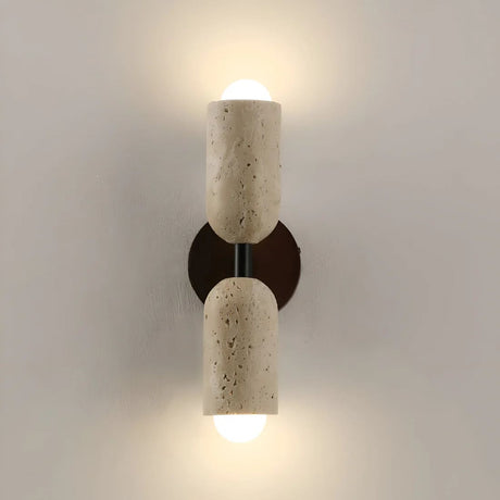 Applique murale en pierre naturelle | Élégance wabi-sabi