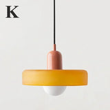 Suspension rétro verre teinté | Style vintage