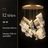 Lustre de luxe au design moderne - LED