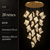 Lustre de luxe au design moderne - LED