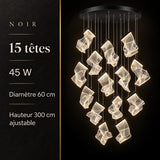 Lustre de luxe au design moderne - LED
