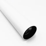 Suspension minimaliste en aluminium, design tube cylindrique