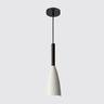 Suspension couleur aux choix en bois et aluminium au design nordique moderne en forme de bouteille