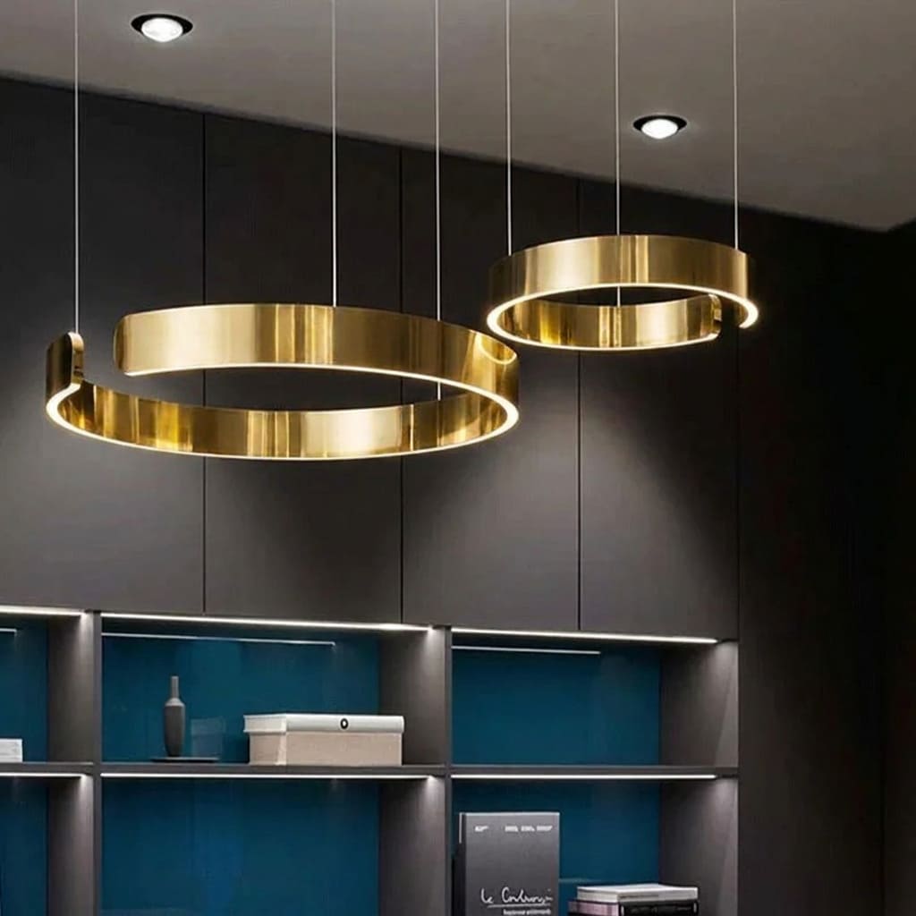 Suspension LED Dimmable | Anneau Luxueux