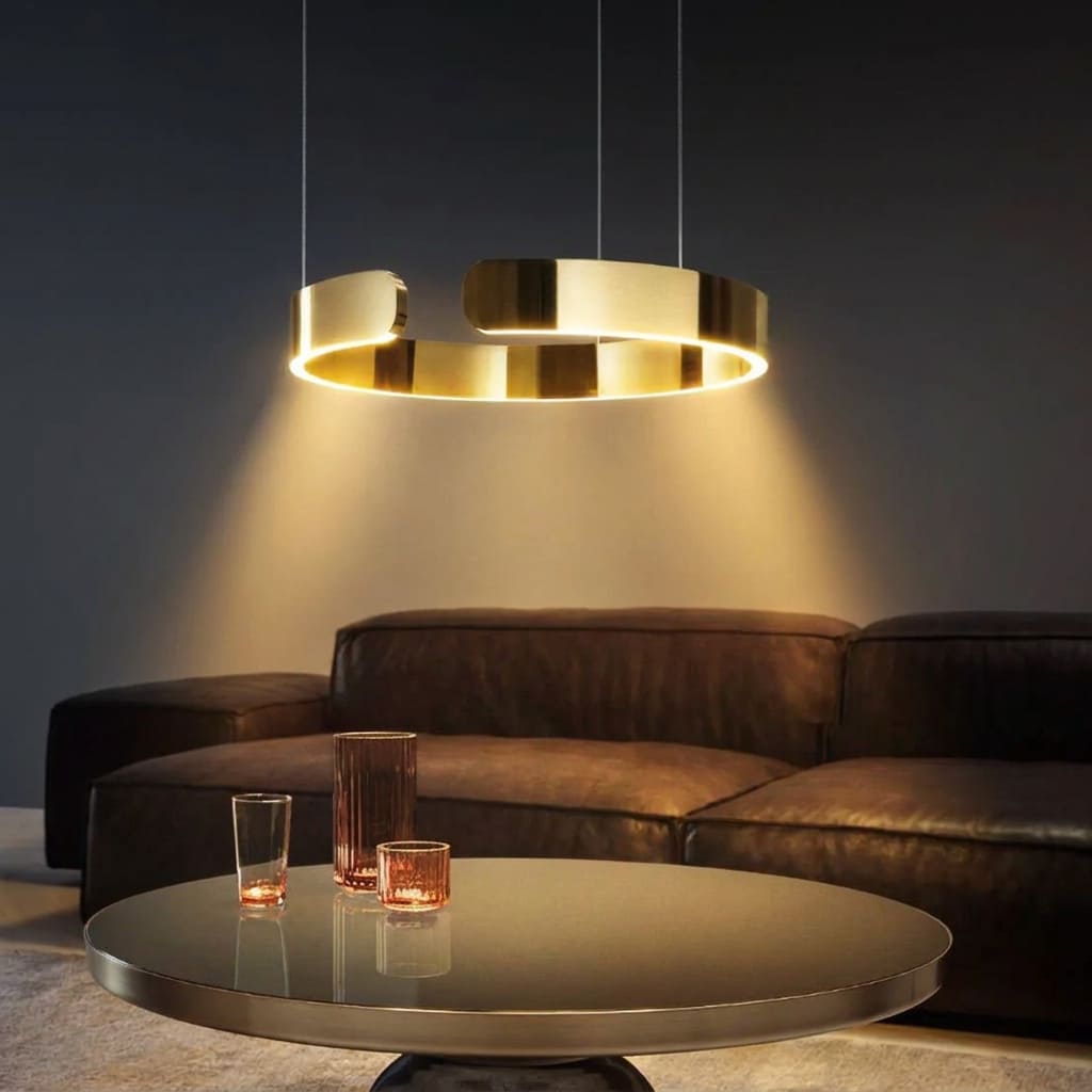 Suspension LED Dimmable | Anneau Luxueux