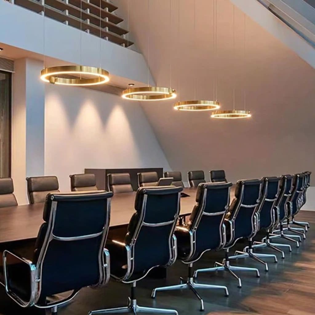 Suspension LED Dimmable | Anneau Luxueux