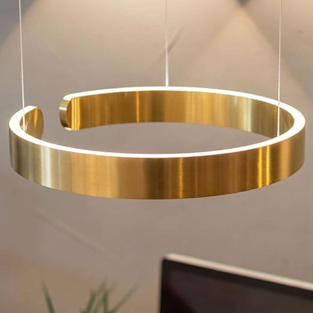 Suspension LED Dimmable | Anneau Luxueux