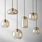 Suspension élégante verre soufflé | Style vintage