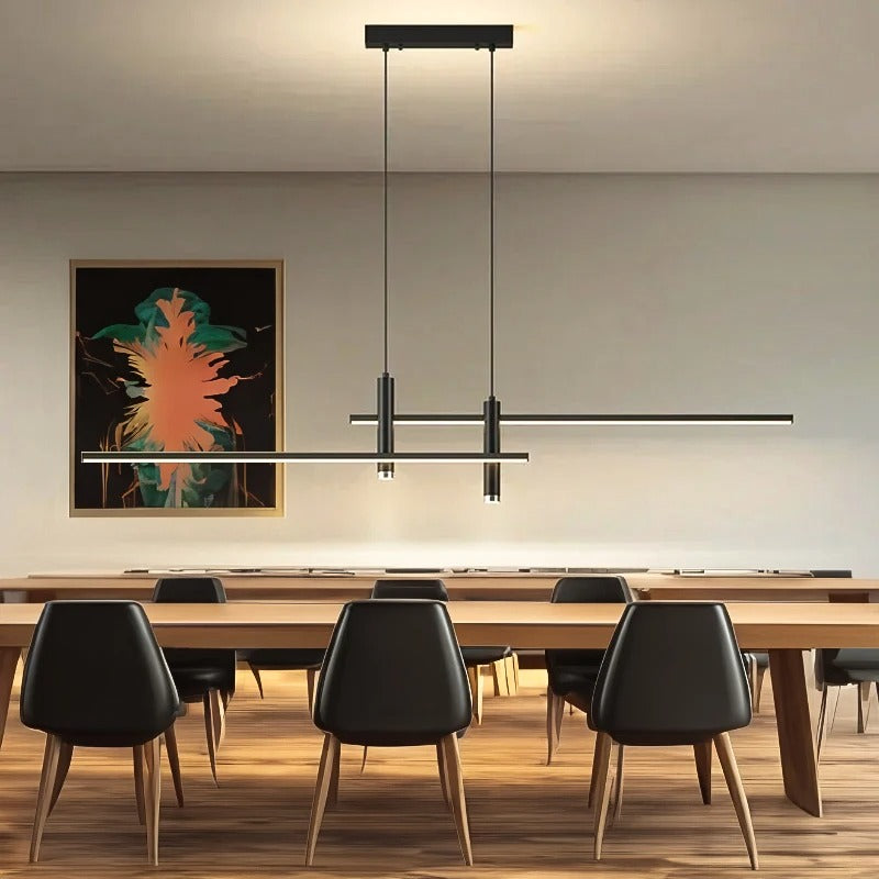 Lustre spots au design minimaliste et moderne