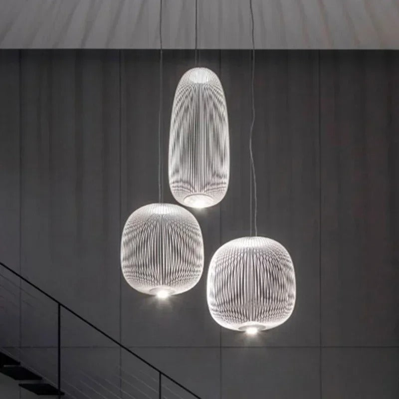 Suspension élégante et aérienne | Style contemporain