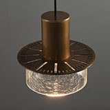 Suspension verre craquelé | Style moderne élégant