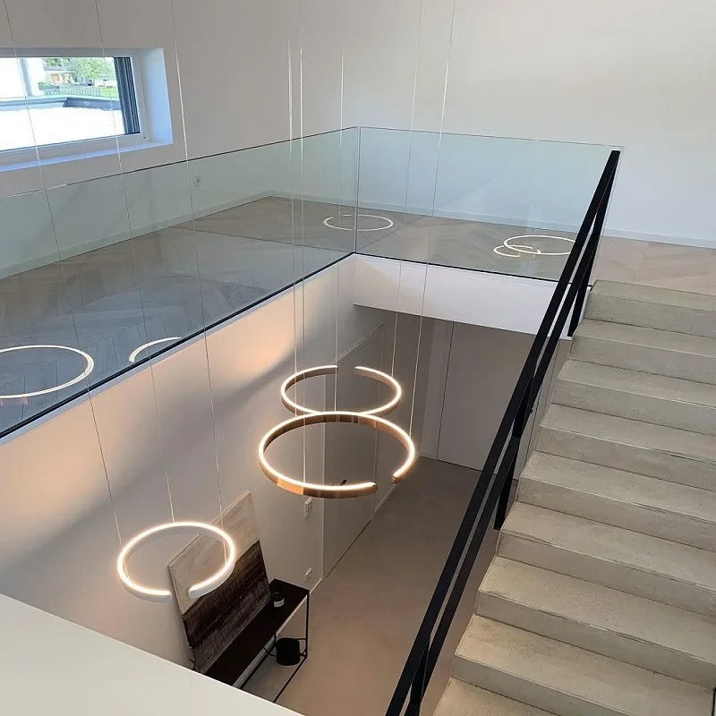 Suspension LED Dimmable | Anneau Luxueux