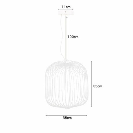 Suspension élégante et aérienne | Style contemporain