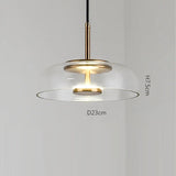 Suspension aérienne en verre | Style contemporain