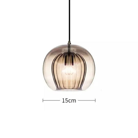 Suspension élégante en verre | Style contemporain