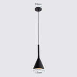 Suspension couleur aux choix en bois et aluminium au design nordique moderne en forme de bouteille