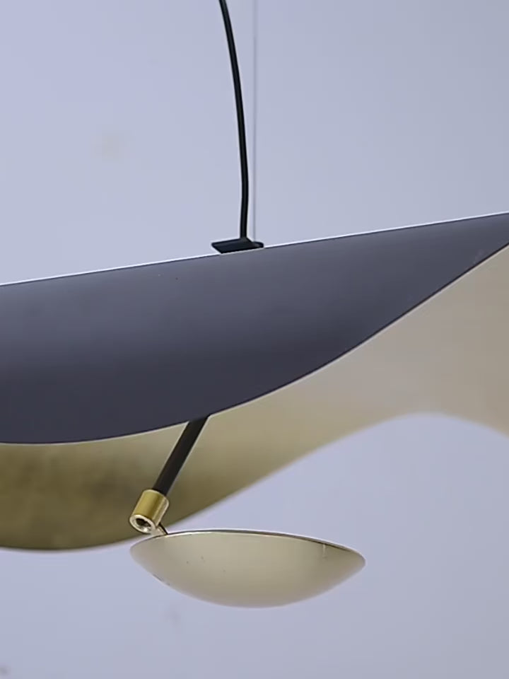 Suspension élégante dorée | Style contemporain
