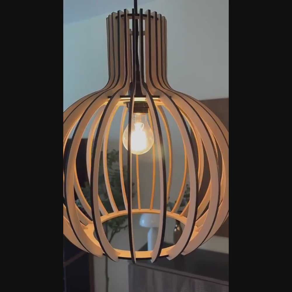 Suspension en bois scandinave |  Woody