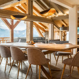 Suspension élégante noir & Or | Style contemporain