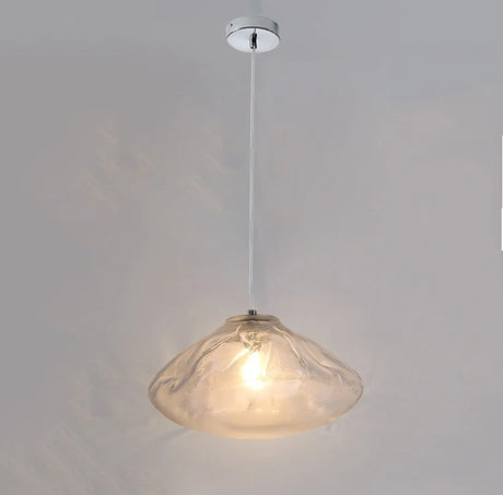 Suspension design verre soufflé | Style aérien contemporain